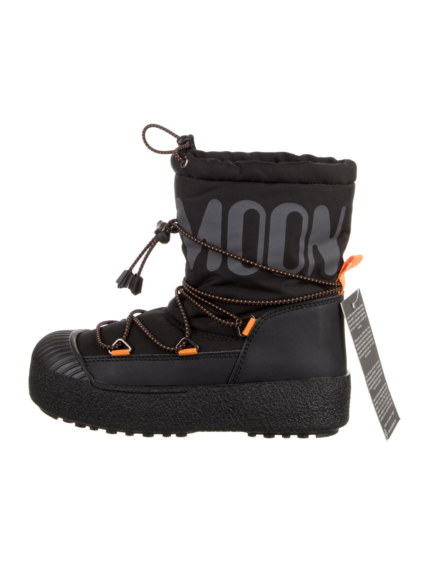 Moon Boot Boys' Logo Print MB JTRACK POLAR Snow Boot