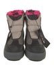 Moon Boot Suede Colorblock Pattern Boots