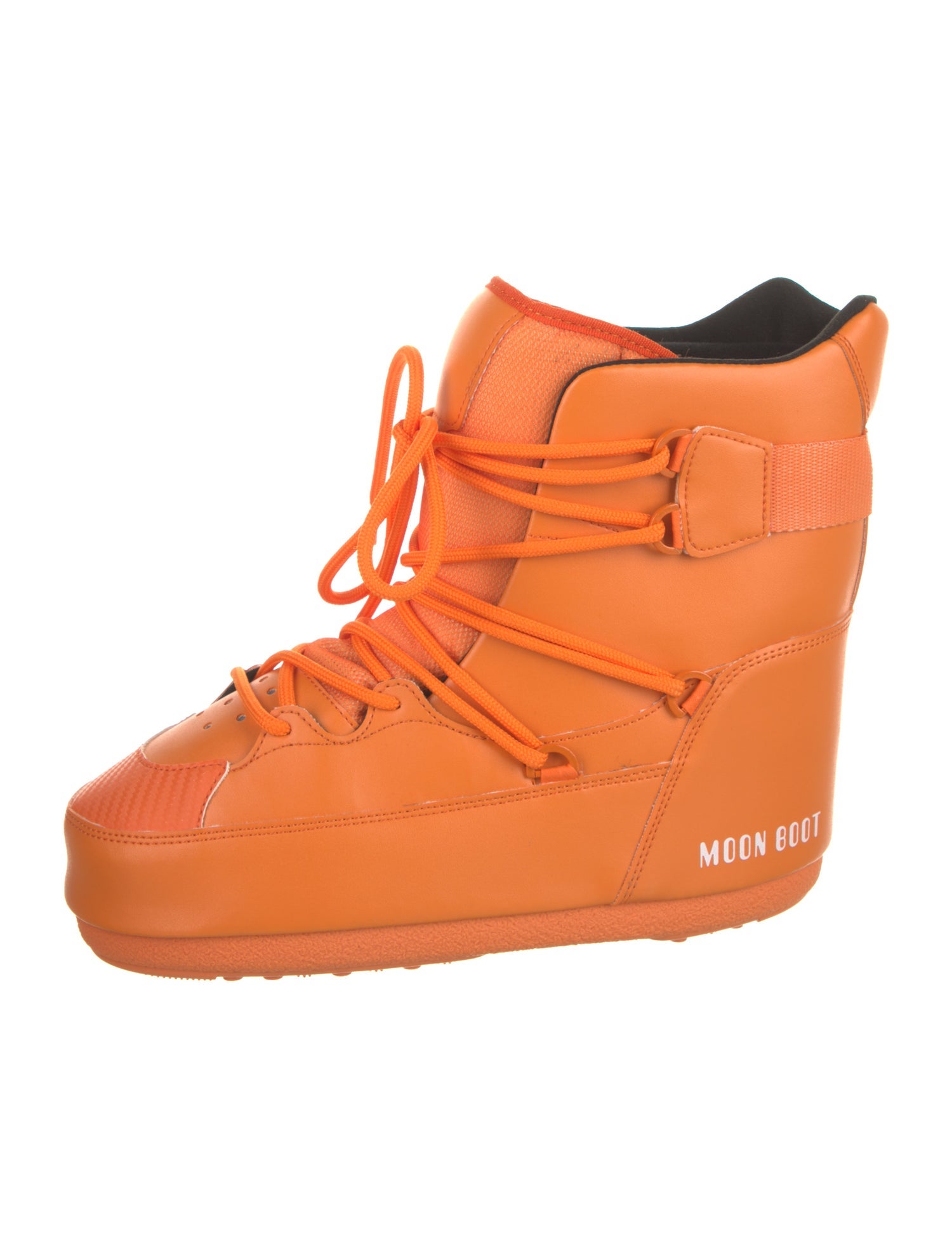 Moon Boot Leather Lace-Up Boots