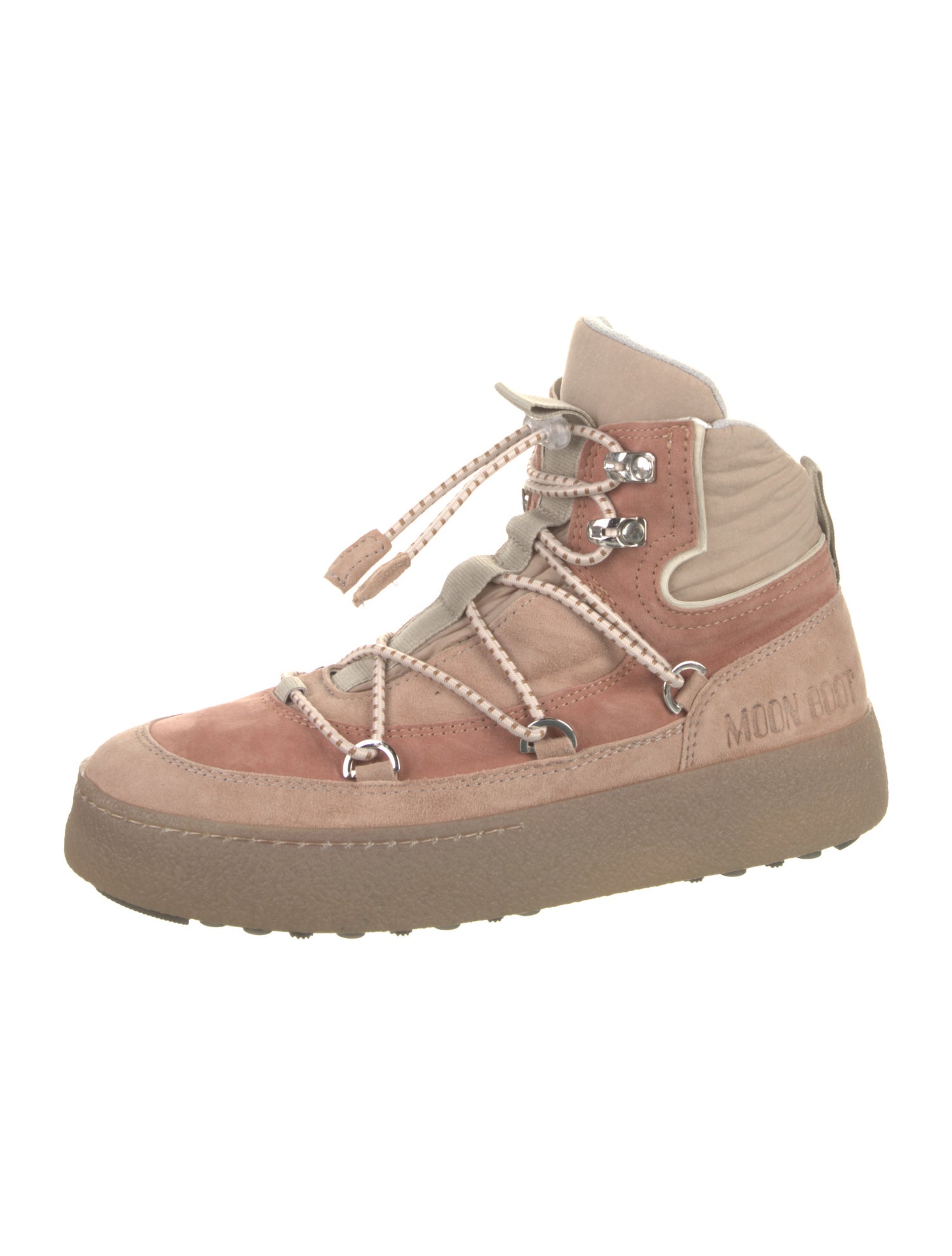 Moon Boot Suede Lace-Up Boots