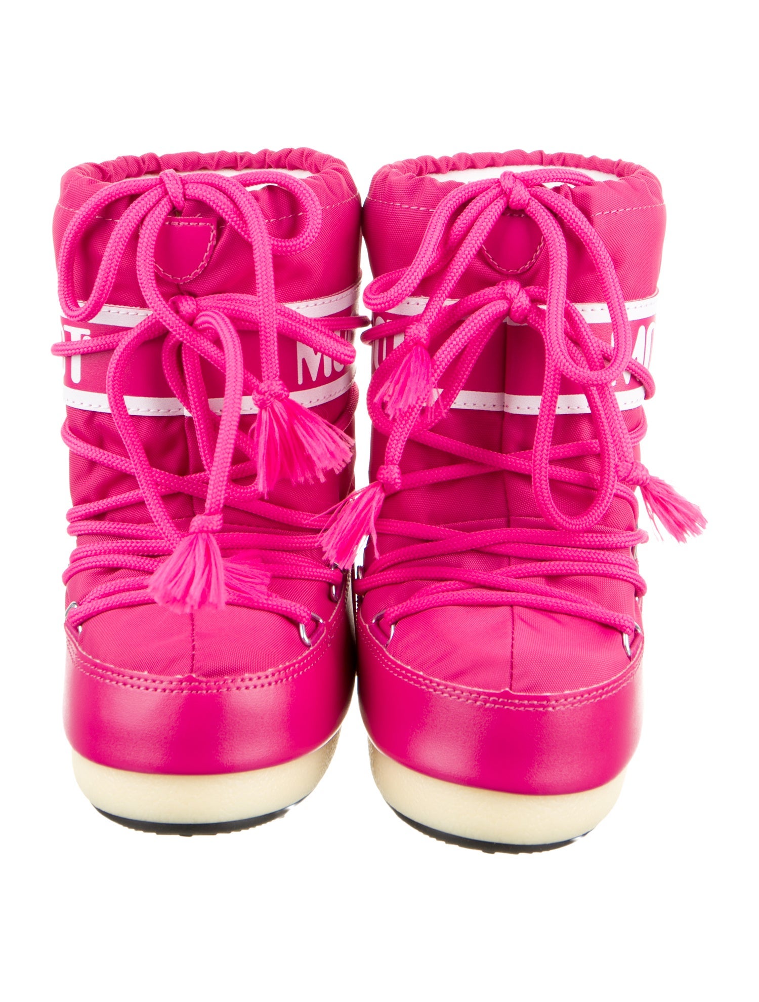 Moon Boot Toddler Girls' Logo Print MB ICON NYLON Snow Boot