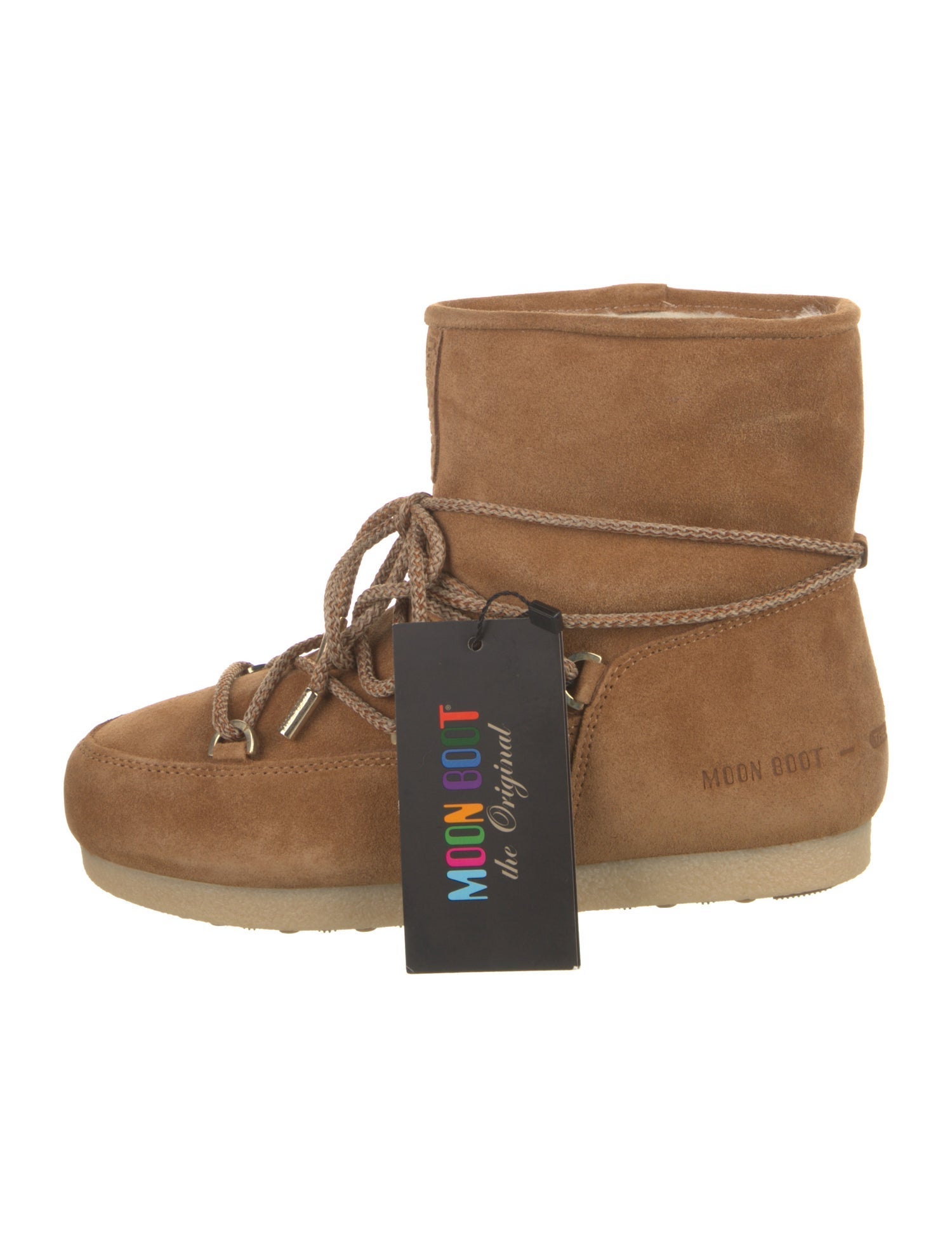 Moon Boot Suede Lace-Up Boots