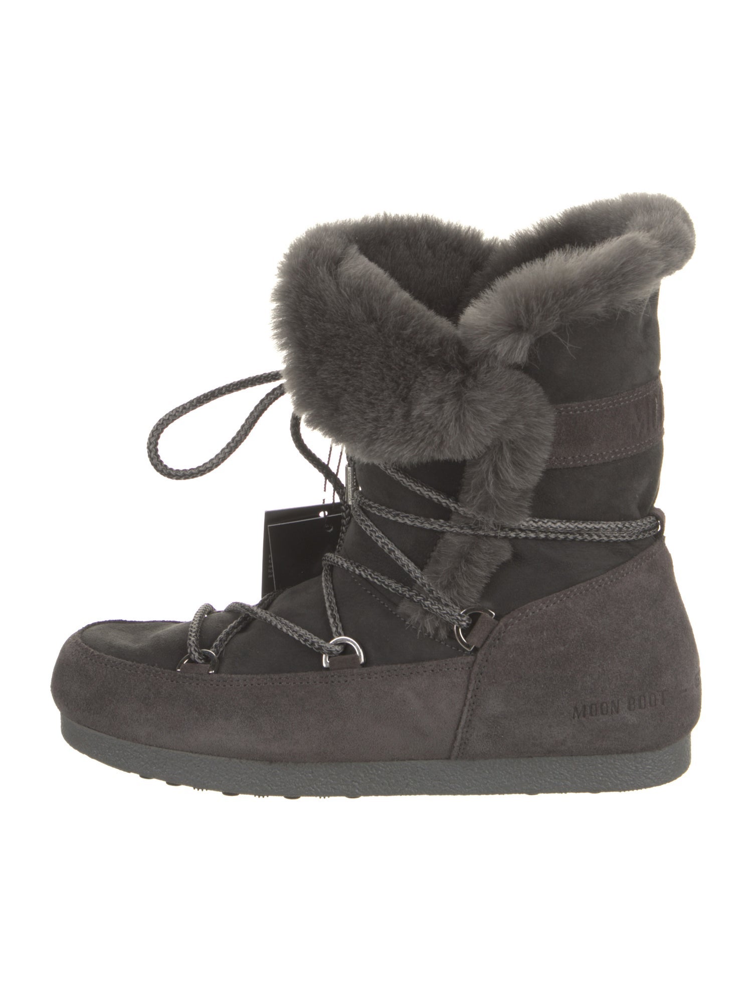 Moon Boot Suede Lace-Up Boots