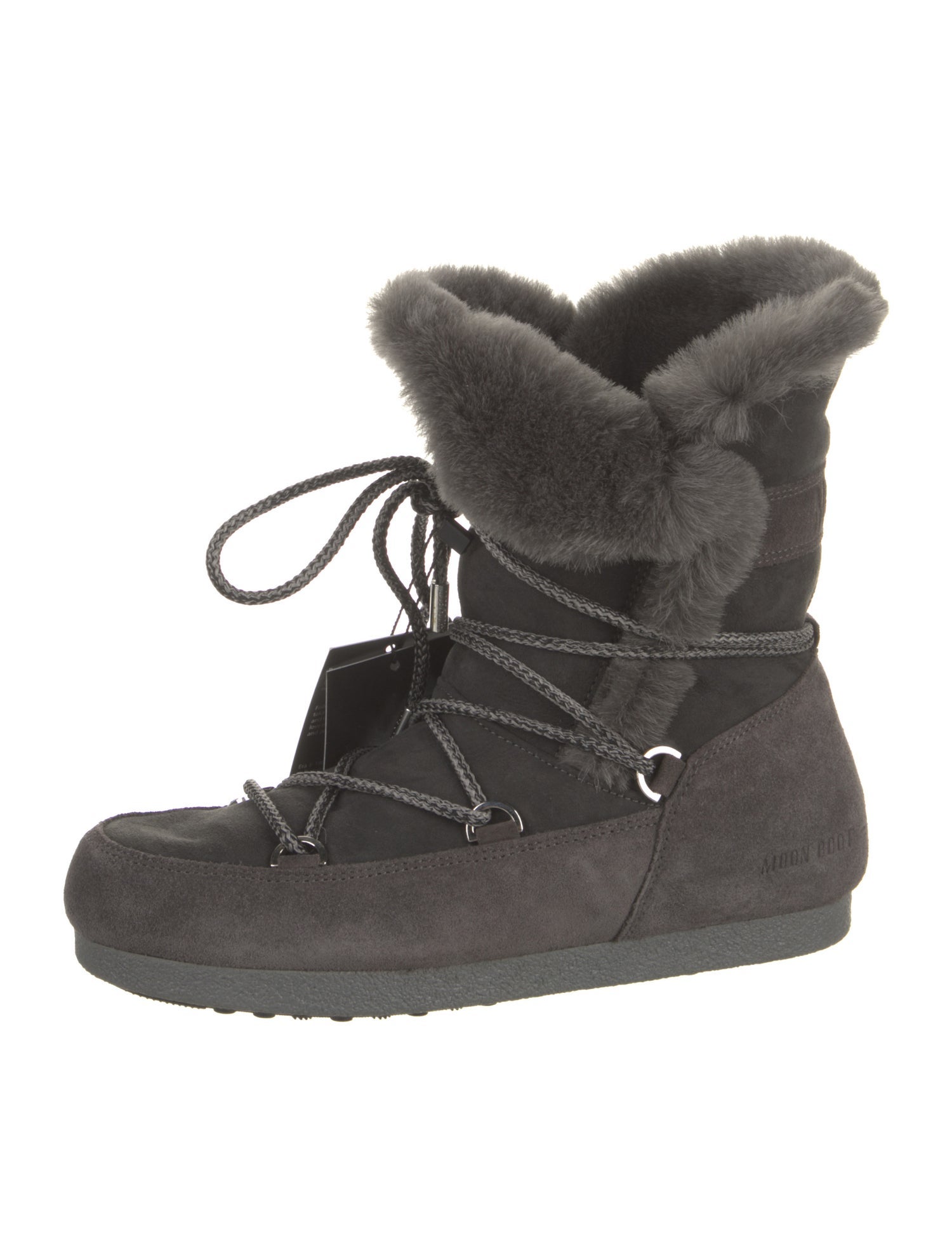 Moon Boot Suede Lace-Up Boots