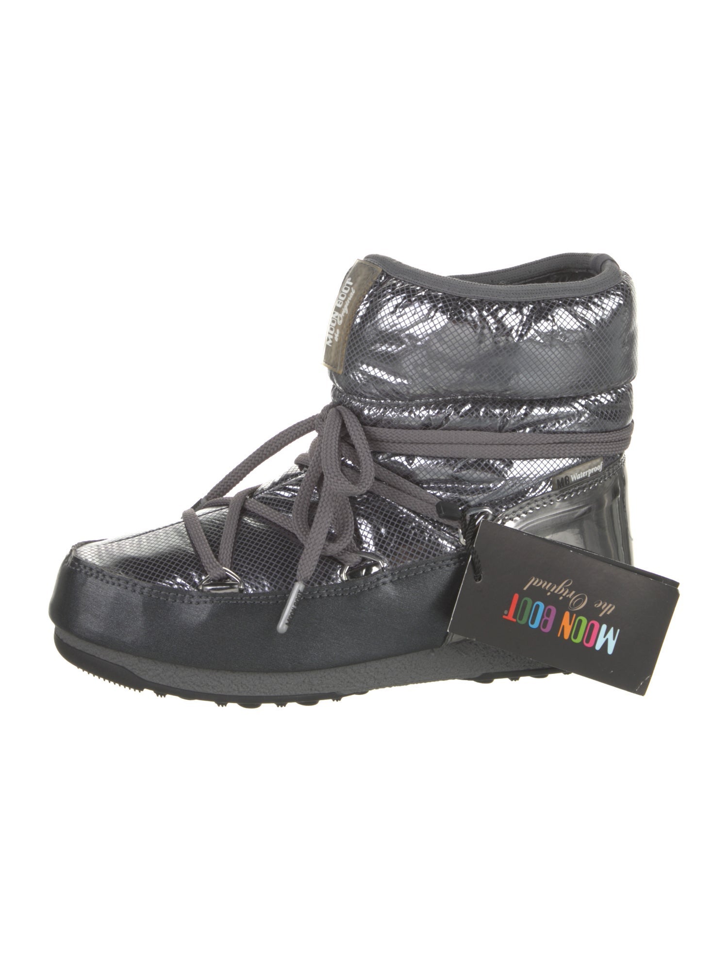 Moon Boot Patterned Lace-Up Boots