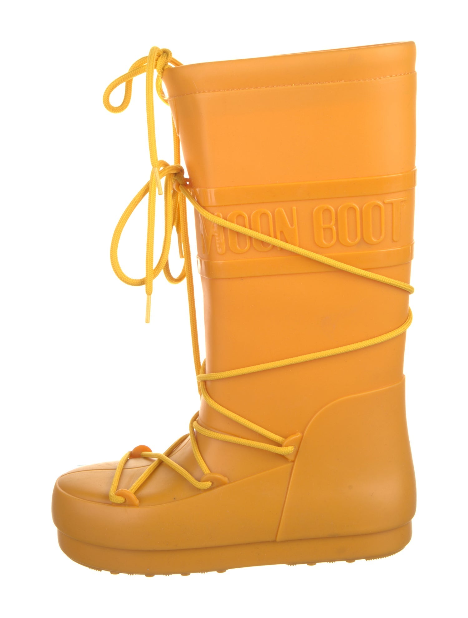 Moon Boot Rubber Graphic Print Rain Boots