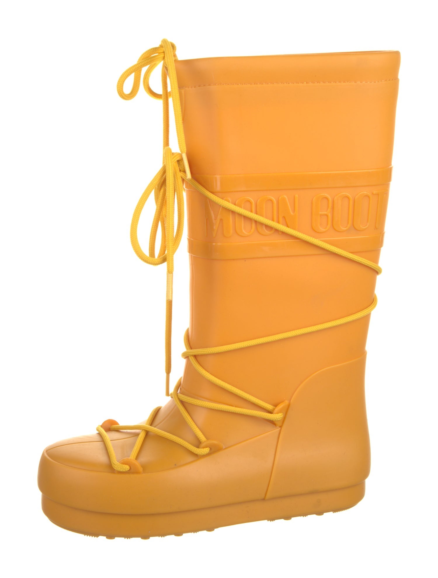 Moon Boot Rubber Graphic Print Rain Boots