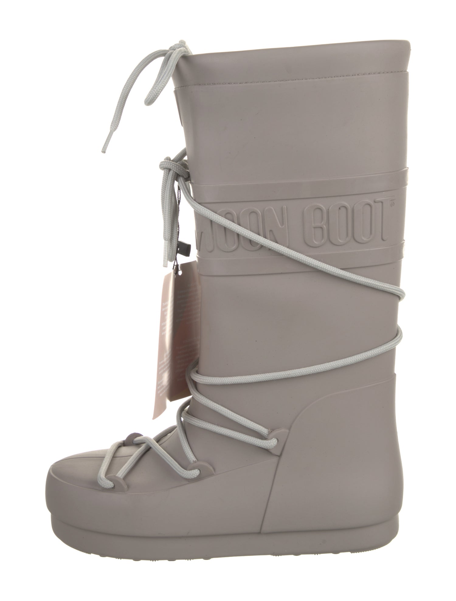 Moon Boot Rubber Graphic Print Rain Boots