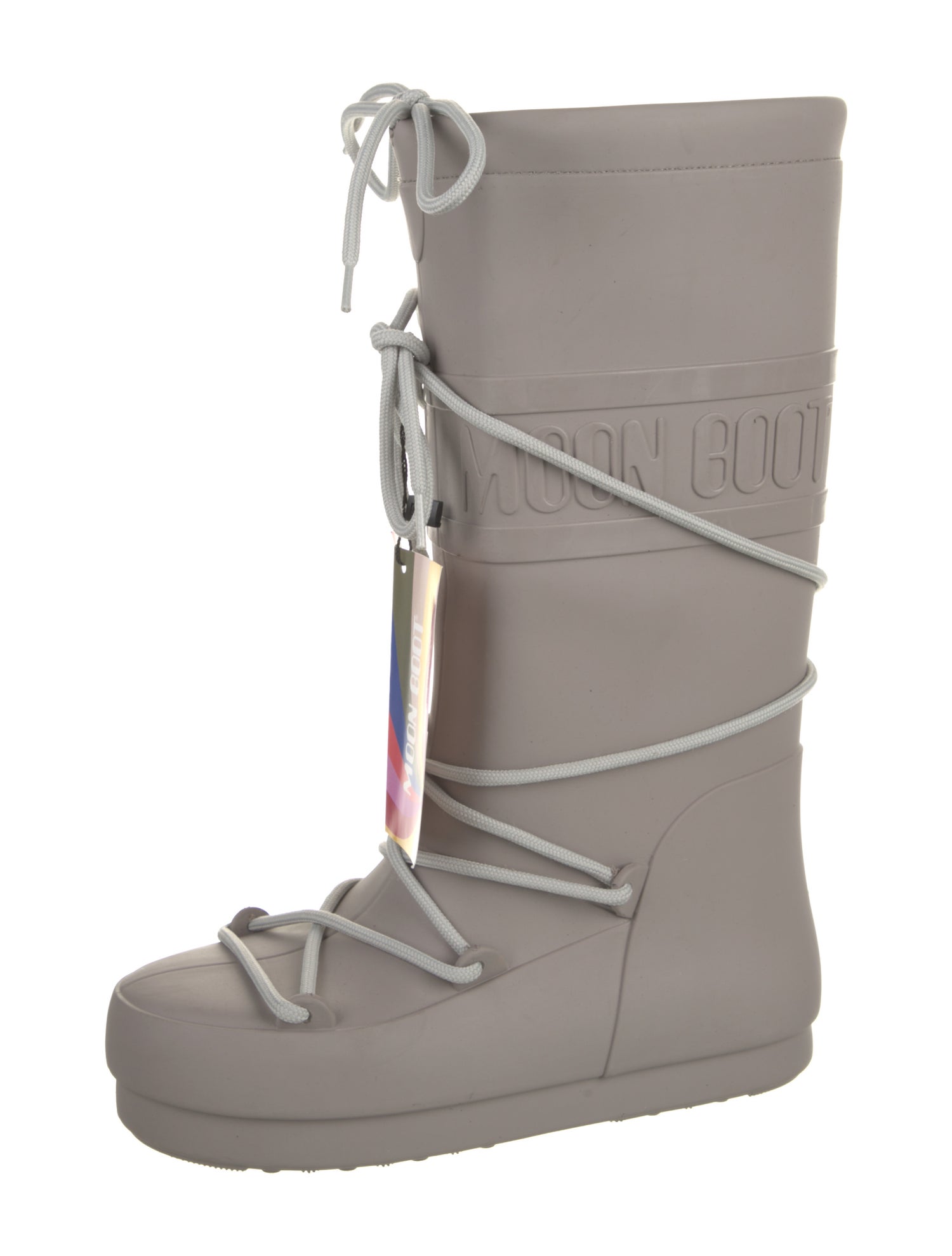 Moon Boot Rubber Graphic Print Rain Boots