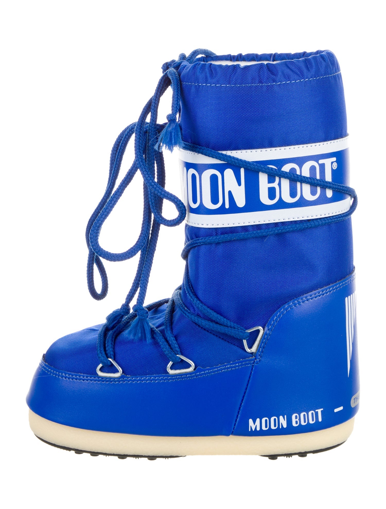 Moon Boot Boys' Logo Print MB ICON NYLON Snow Boot