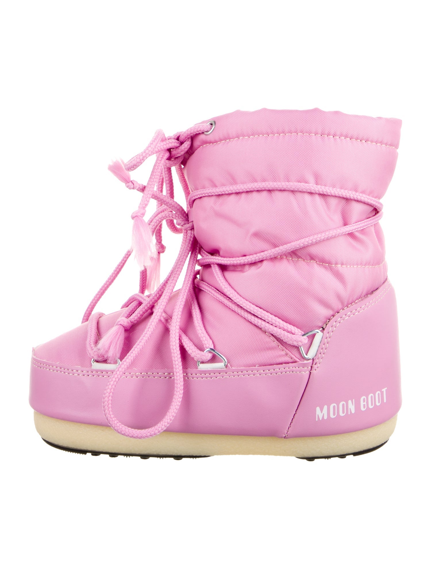 Moon Boot Girls' Logo Print MB LIGHT LOW NYLON Snow Boot