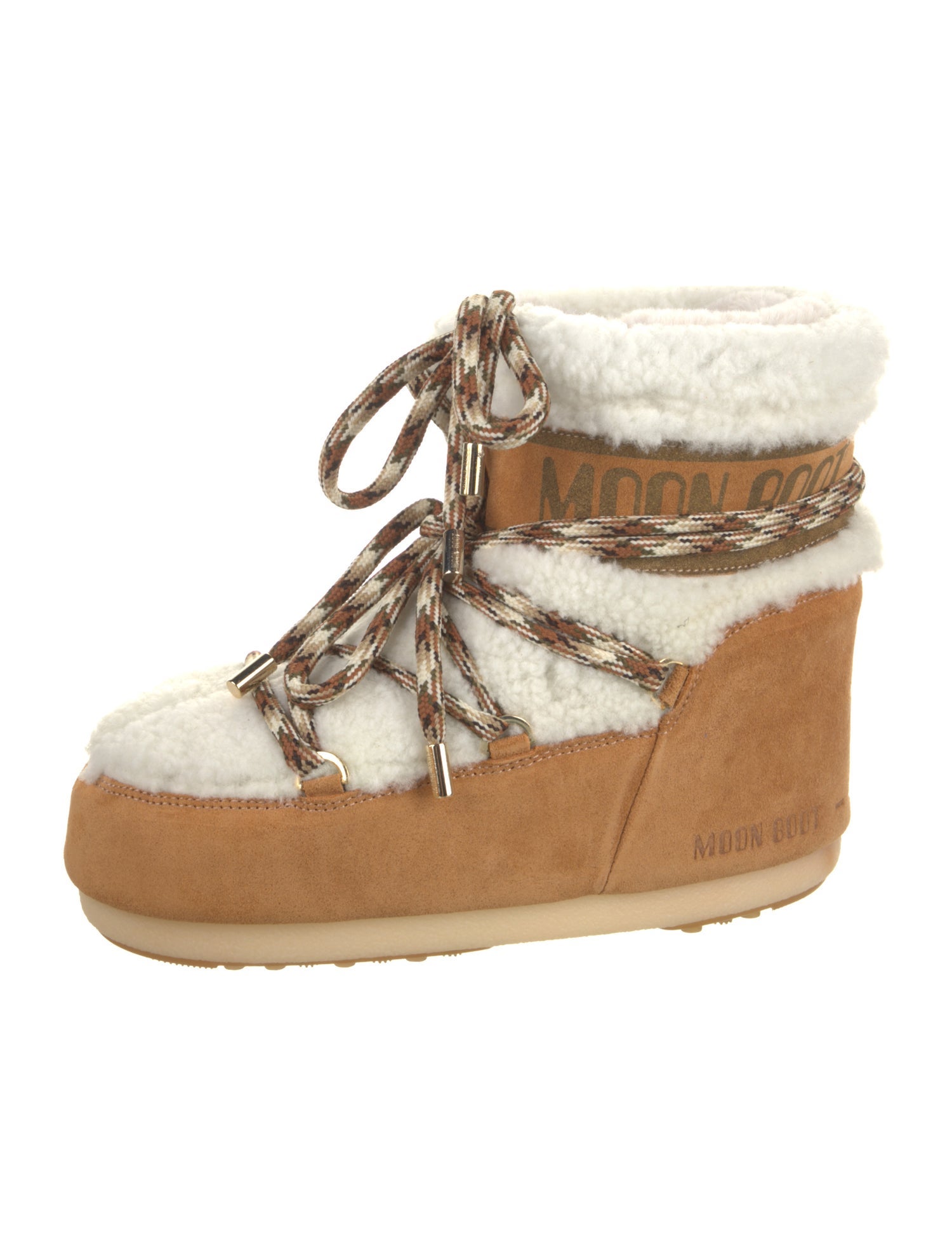 Moon Boot Suede Lace-Up Boots