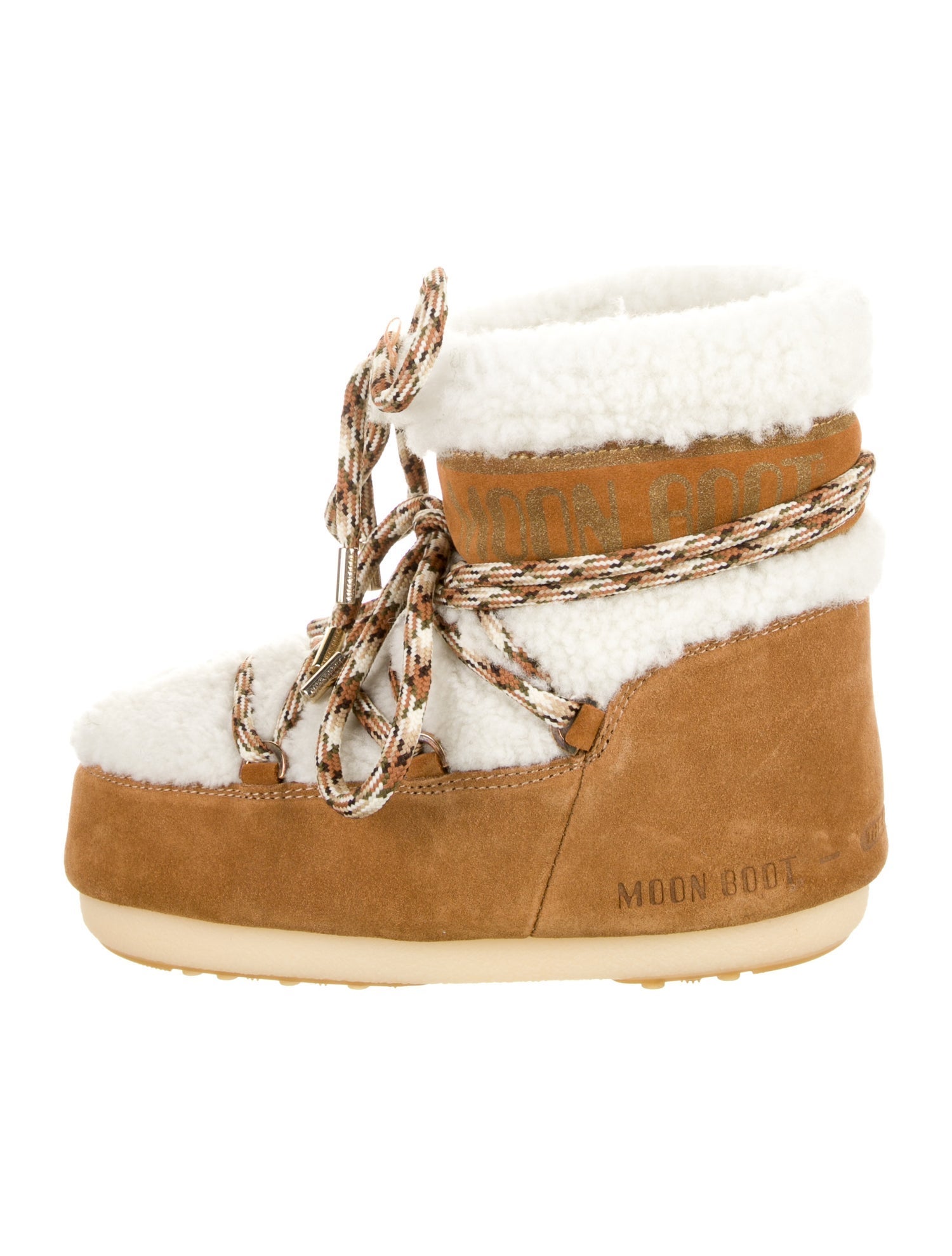 Moon Boot Suede Lace-Up Boots