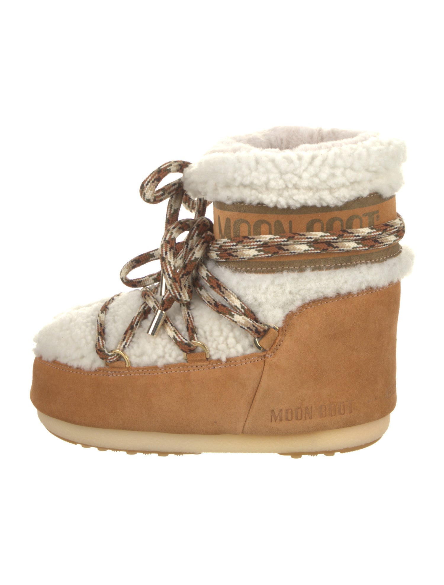 Moon Boot Suede Lace-Up Boots