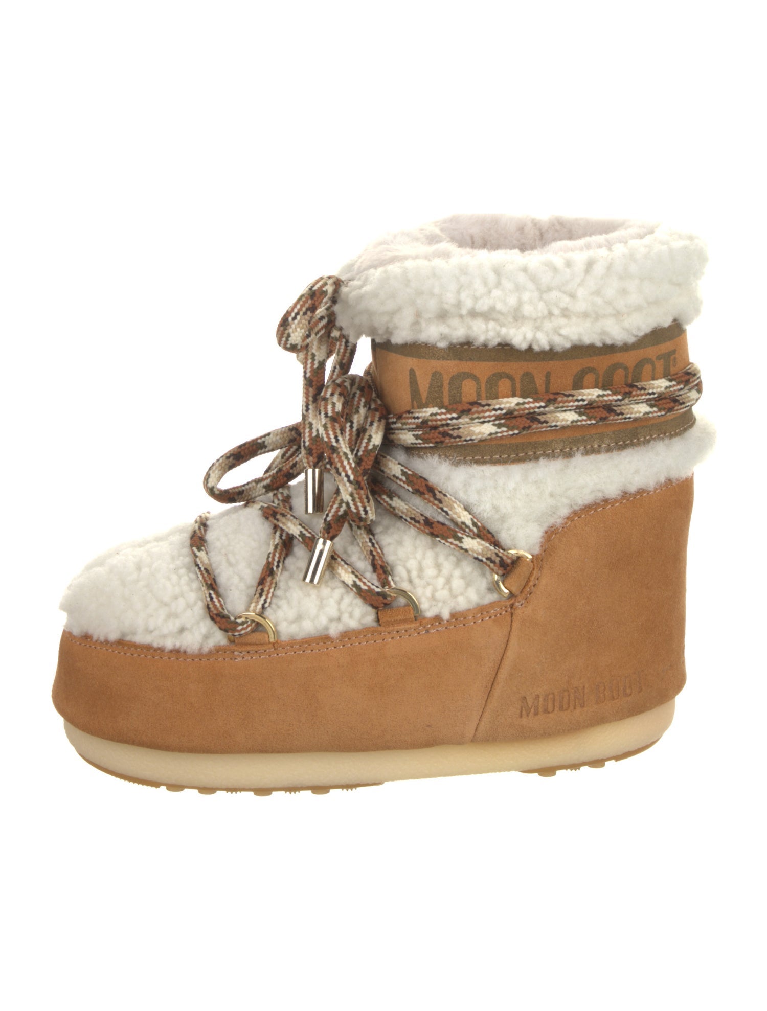 Moon Boot Suede Lace-Up Boots