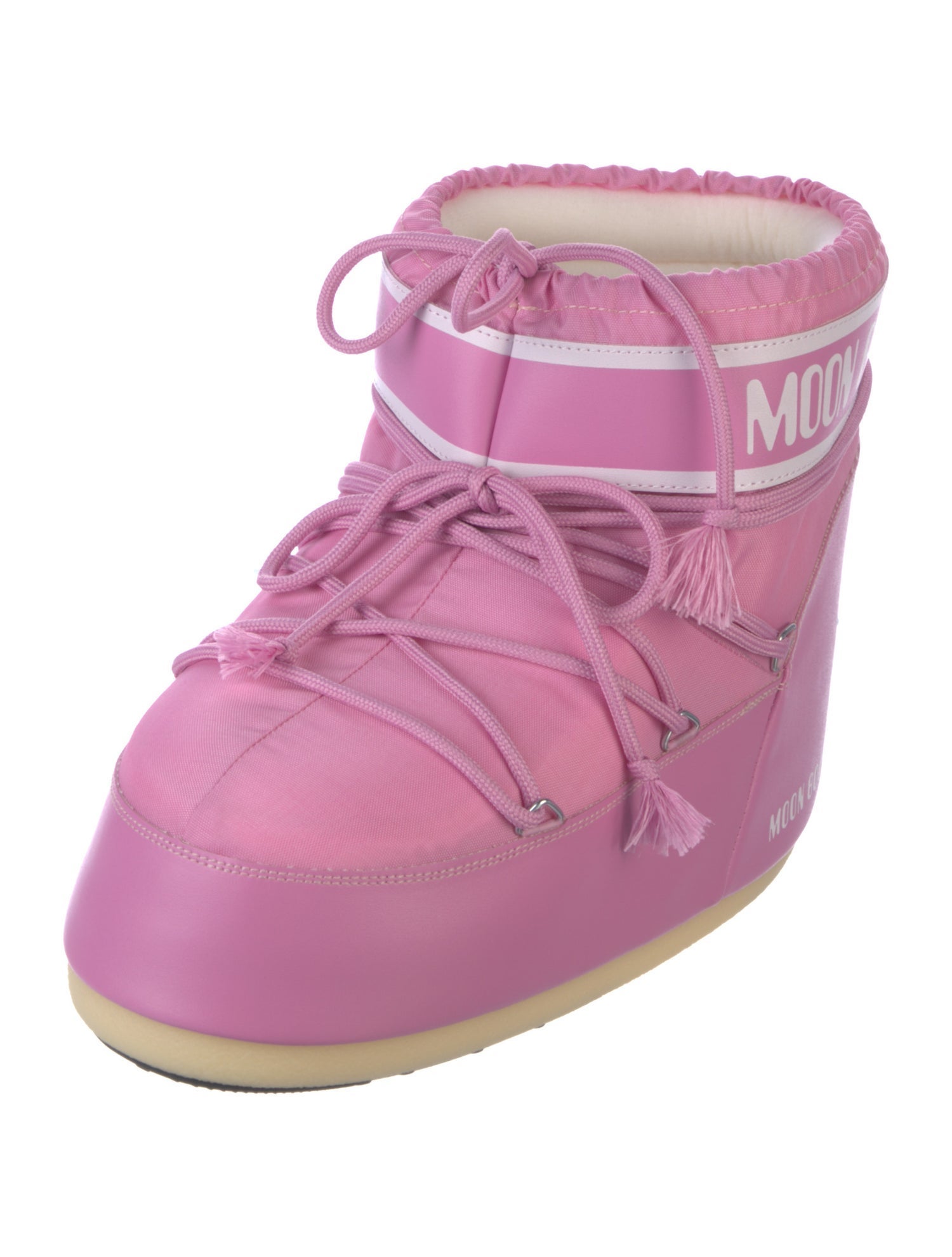 Moon Boot Nylon Printed Lace-Up Boots