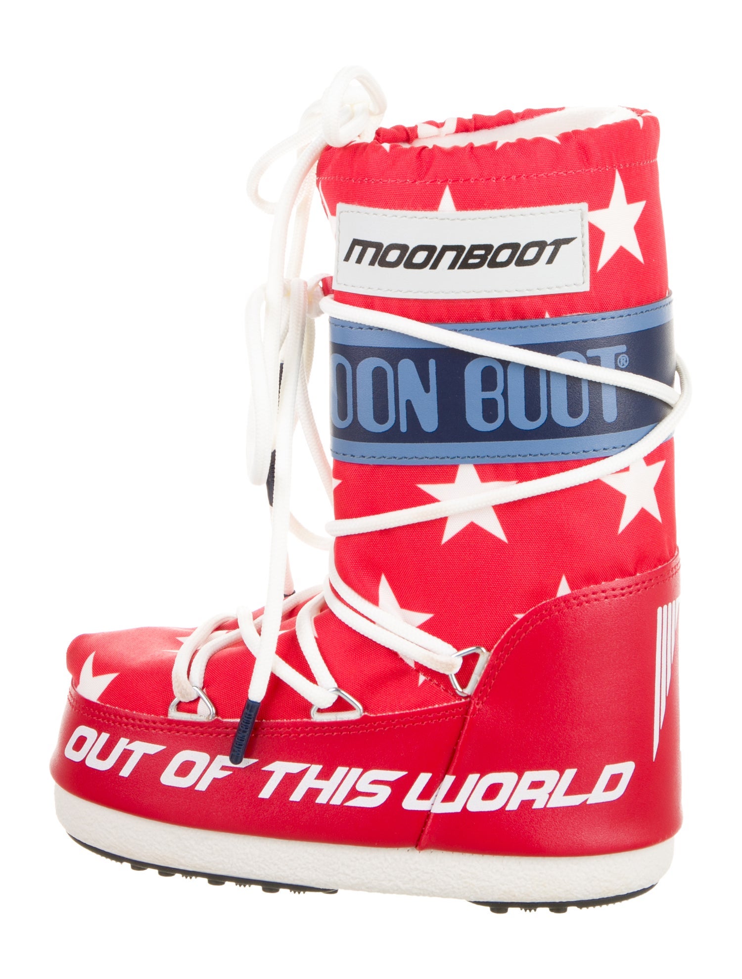 Moon Boot Girls' Logo Print MB ICON RETRO BIKER Snow Boot