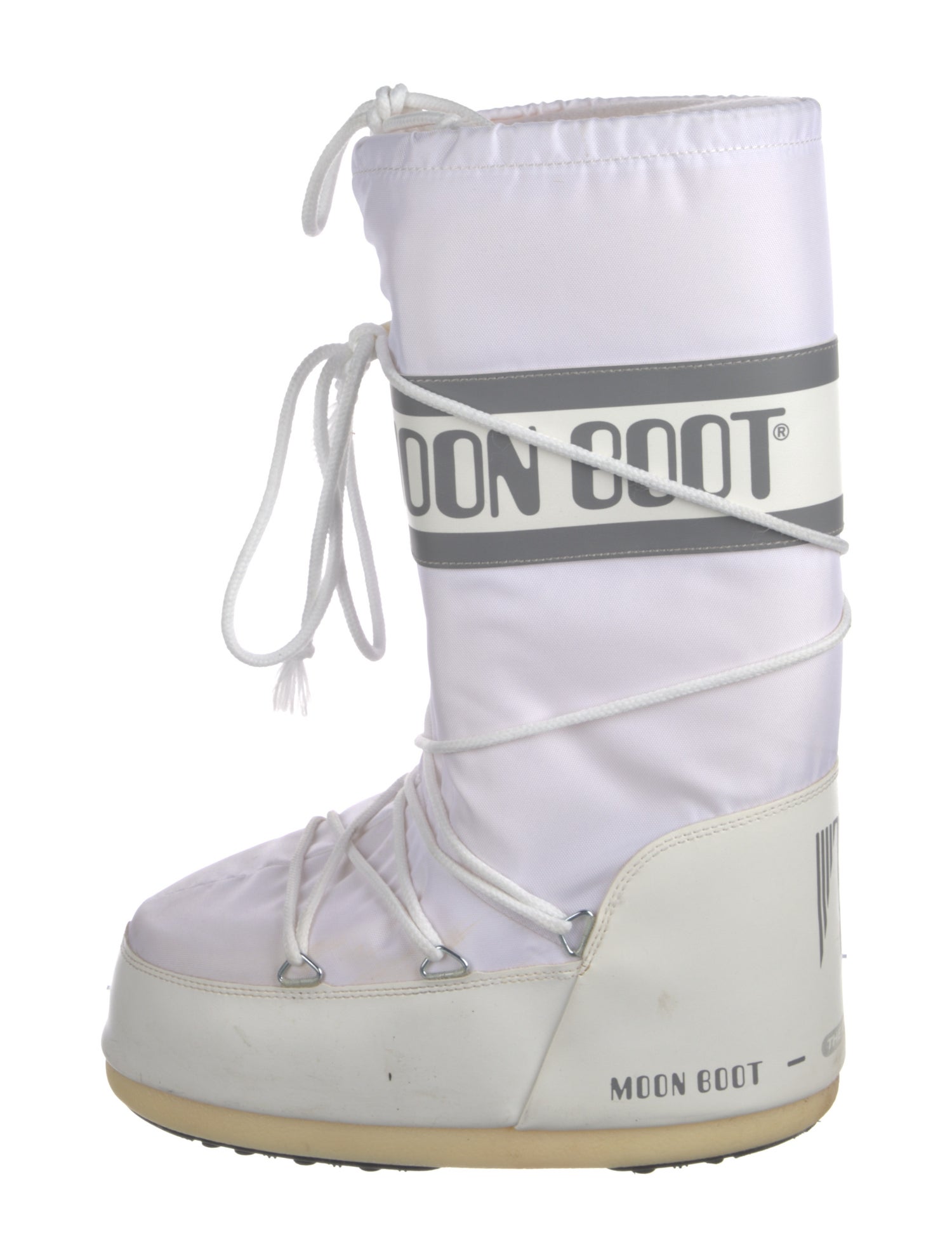Moon Boot Nylon Printed Lace-Up Boots