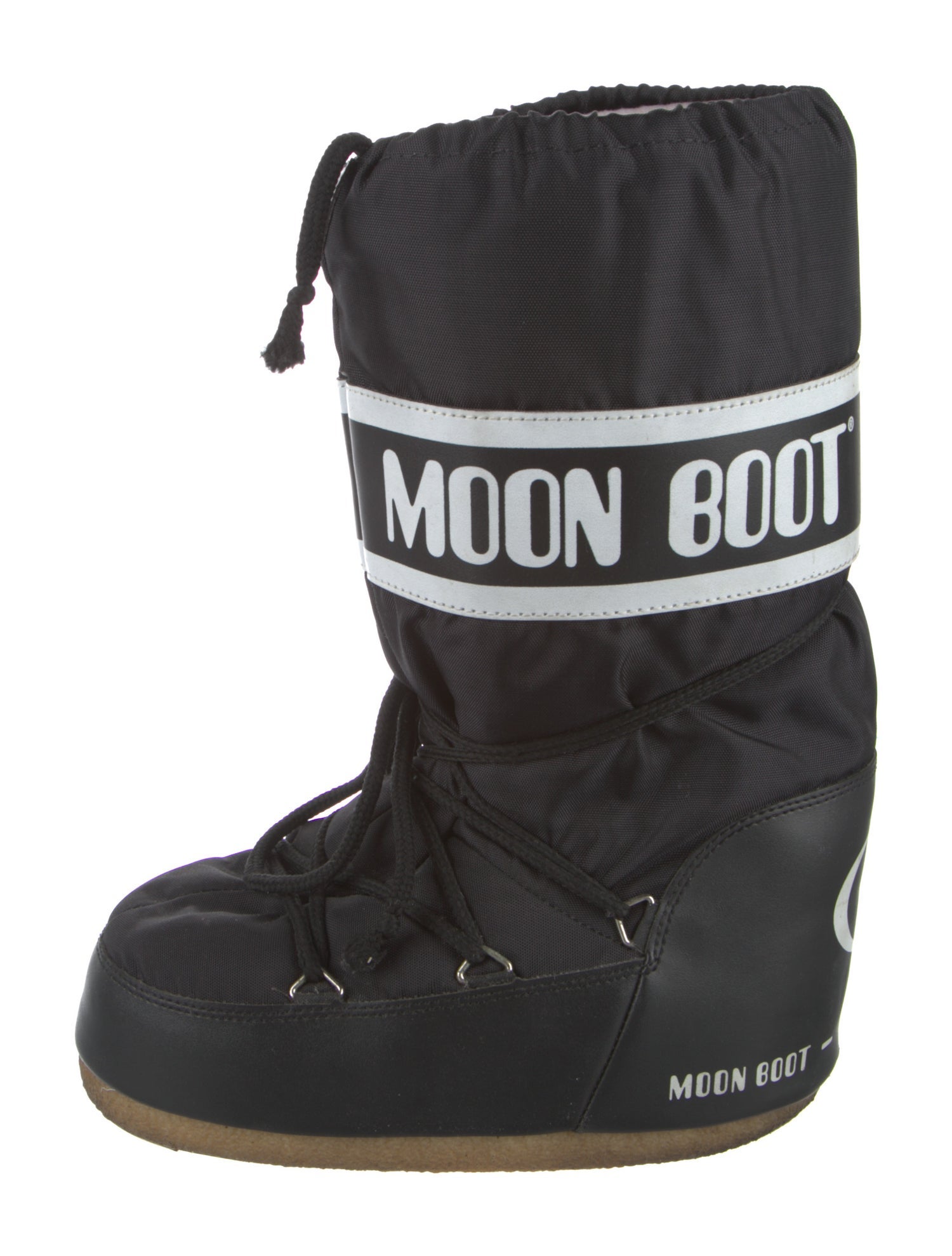 Moon Boot Nylon Printed Lace-Up Boots