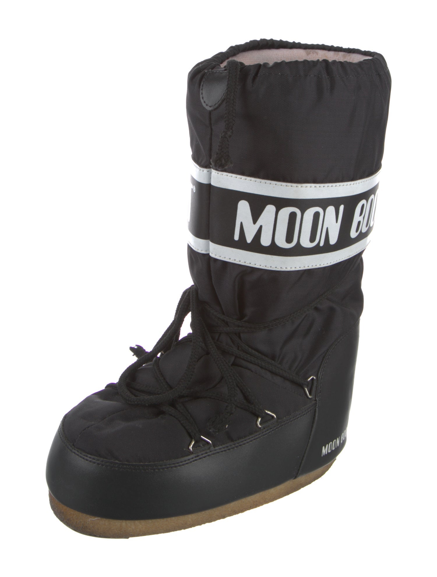 Moon Boot Nylon Printed Lace-Up Boots