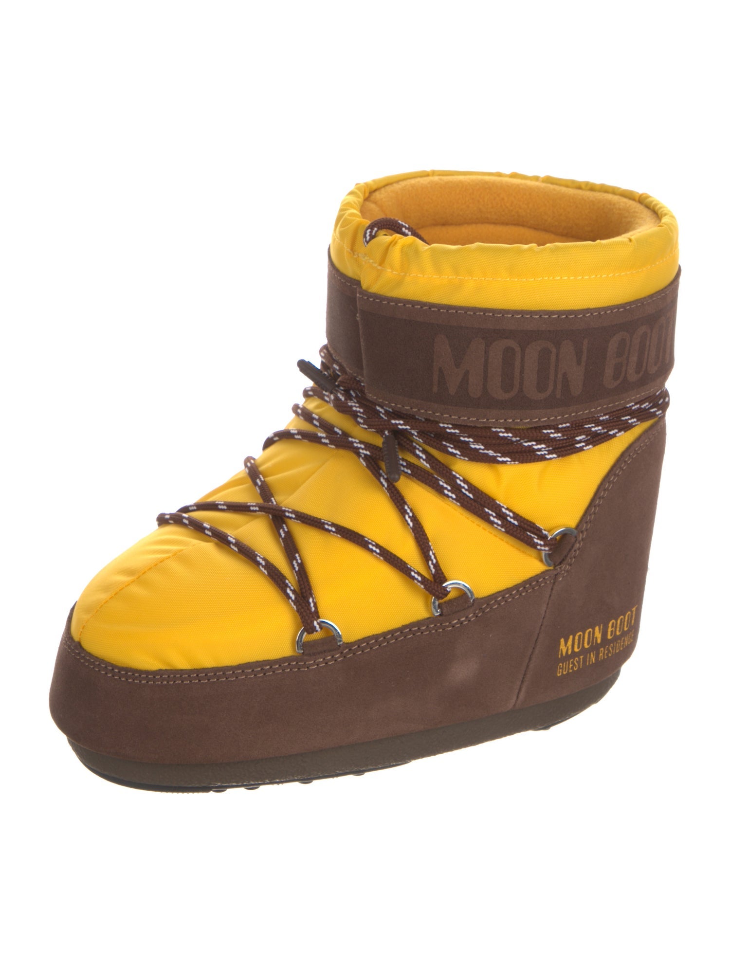 Moon Boot Nylon Printed Snow Boots