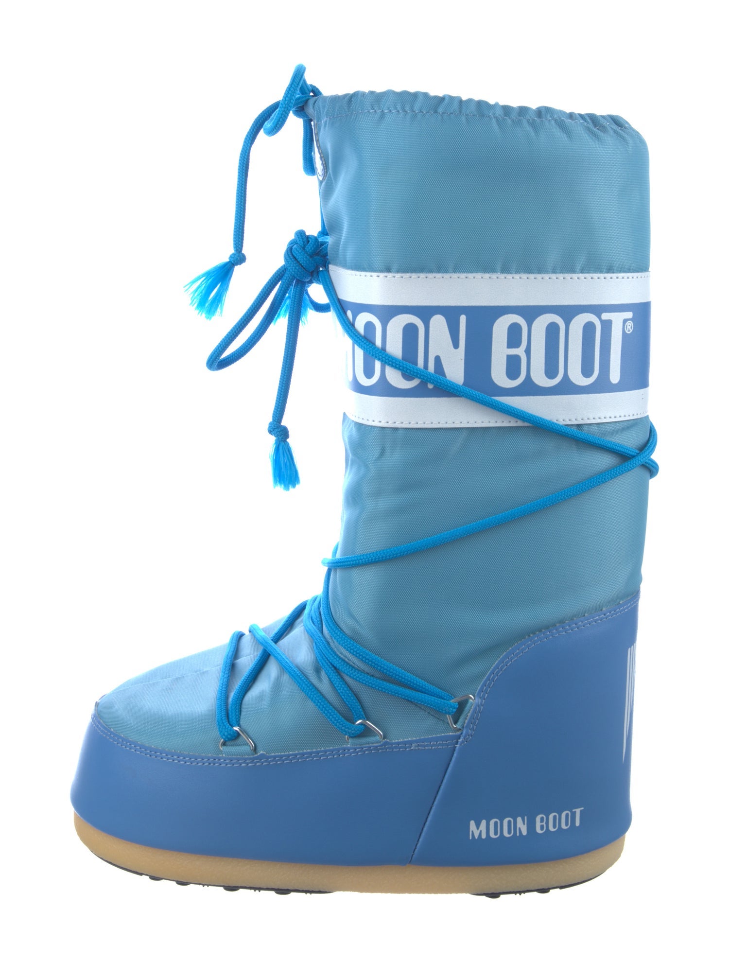 Moon Boot Nylon Printed Lace-Up Boots
