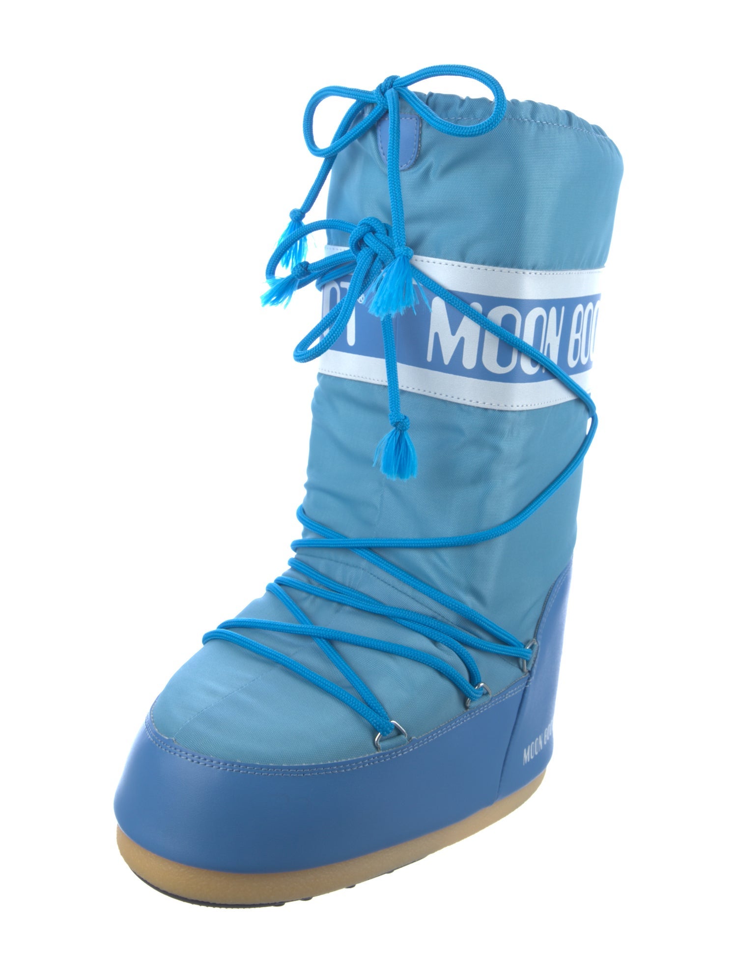 Moon Boot Nylon Printed Lace-Up Boots