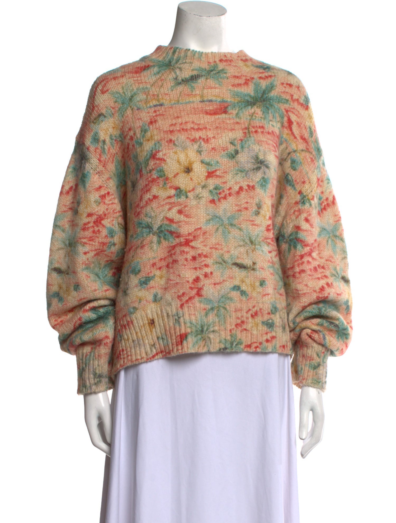 Moncler x Palm Angels Printed Crew Neck Sweater