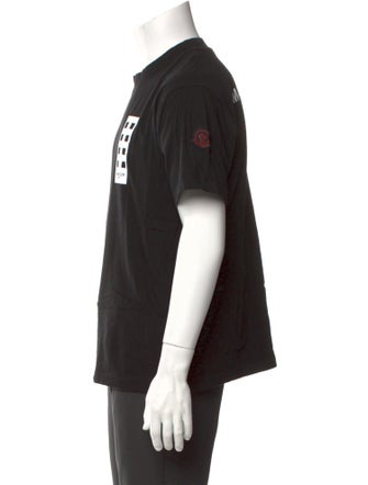 Moncler x Palm Angels 'Make It Rain' Graphic Print T-Shirt