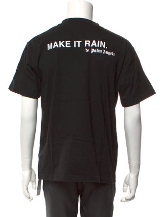 Moncler x Palm Angels 'Make It Rain' Graphic Print T-Shirt