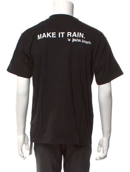 Moncler x Palm Angels 'Make It Rain' Graphic Print T-Shirt