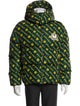 Moncler x Palm Angels 2022 All-Over Print Thompson Puffer Coat