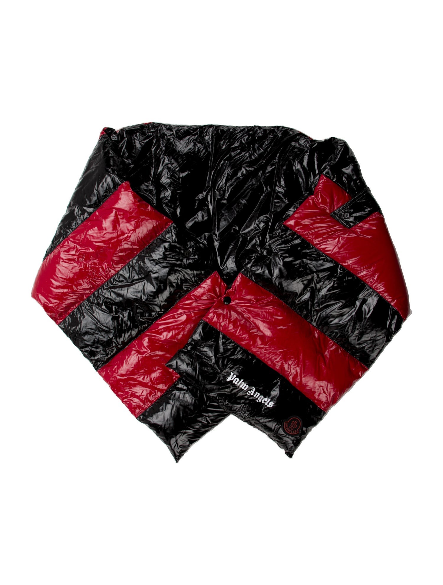 Moncler x Palm Angels Nylon Colorblock Pattern Scarf