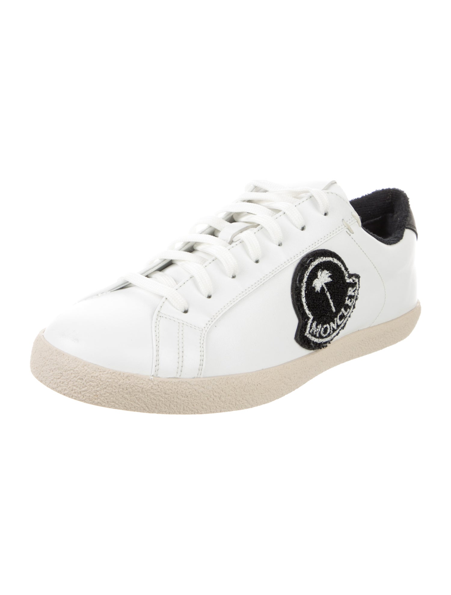 Moncler x Palm Angels Leather Sneakers