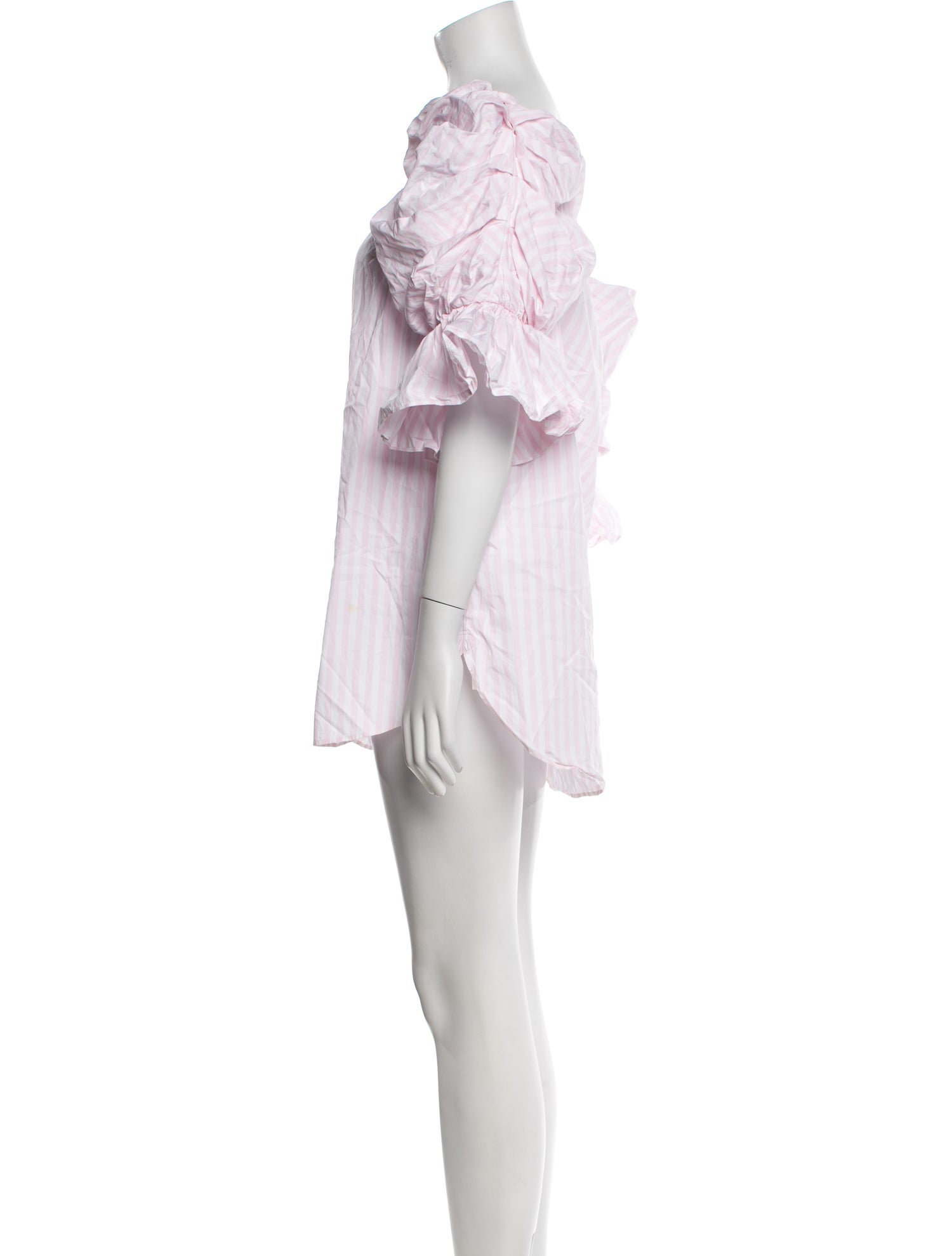 Monographie Square Neckline Mini Dress