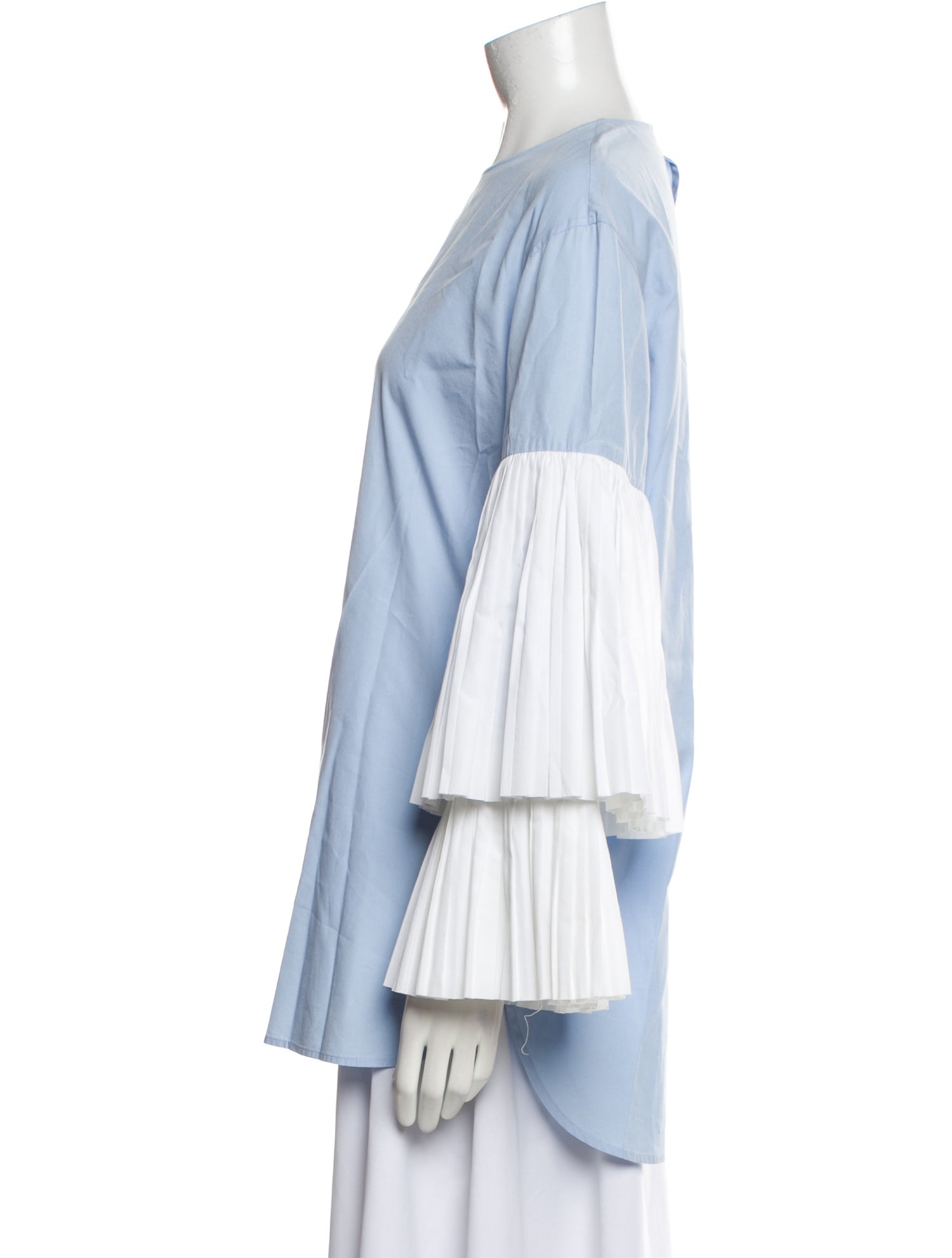 Monographie Crew Neck Long Sleeve Blouse