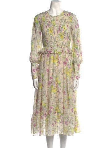 Manoush Dresses Floral Print Midi Length Dress M