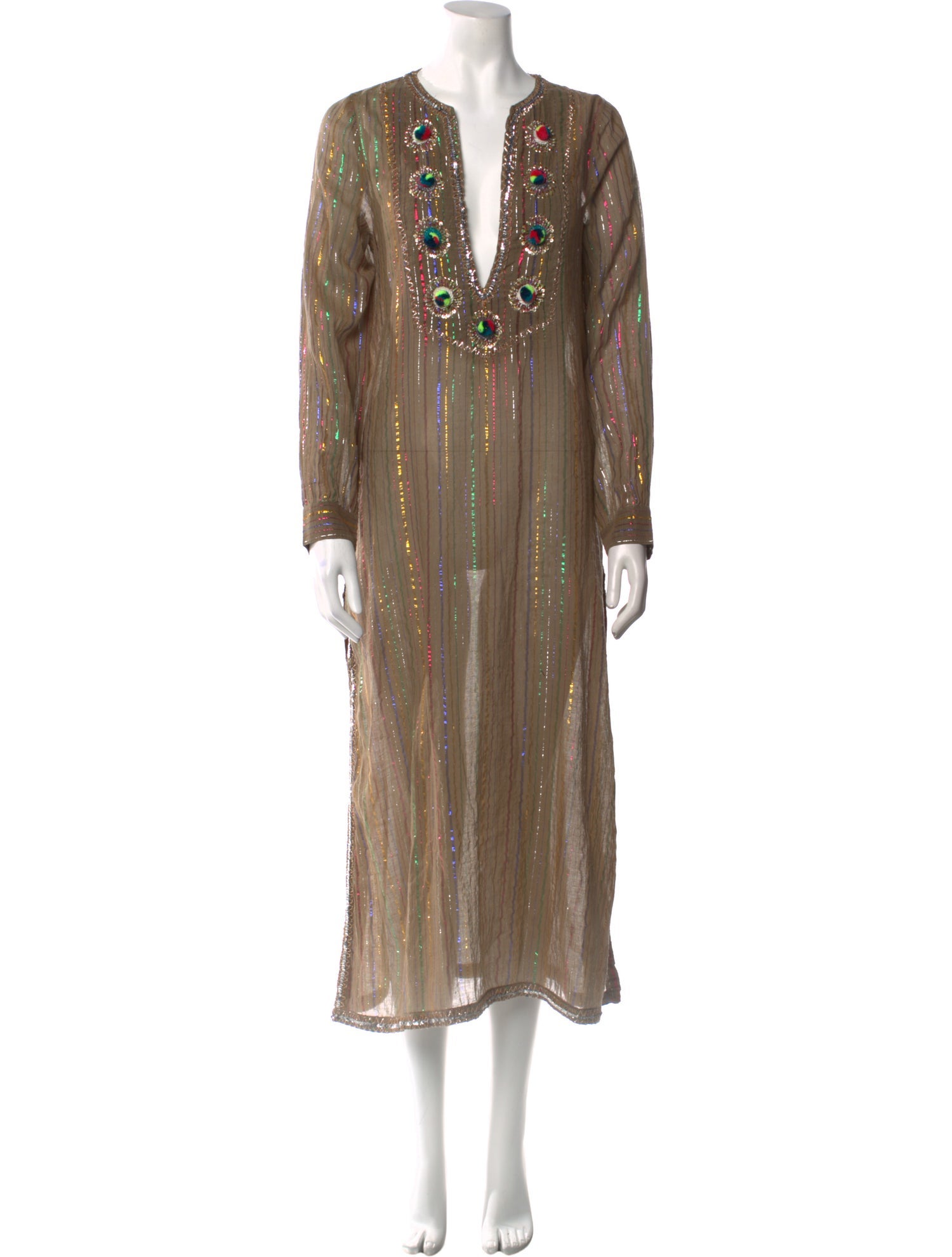 Manoush V-Neck Long Dress