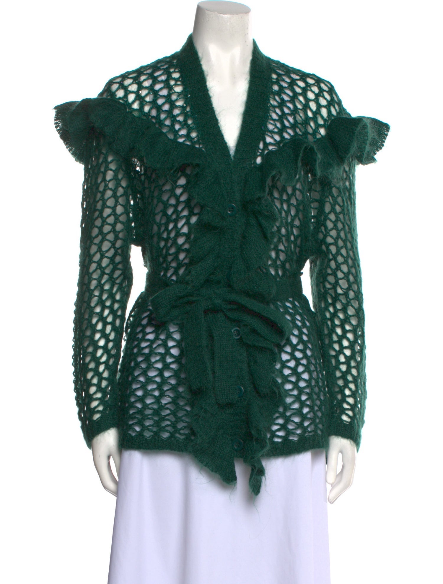 Manoush Nylon V-Neck Sweater