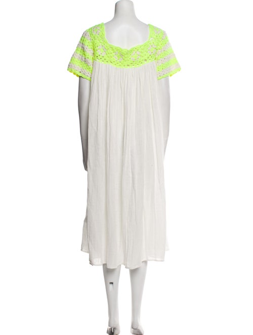 Manoush Off-The-Shoulder Midi Length Dress