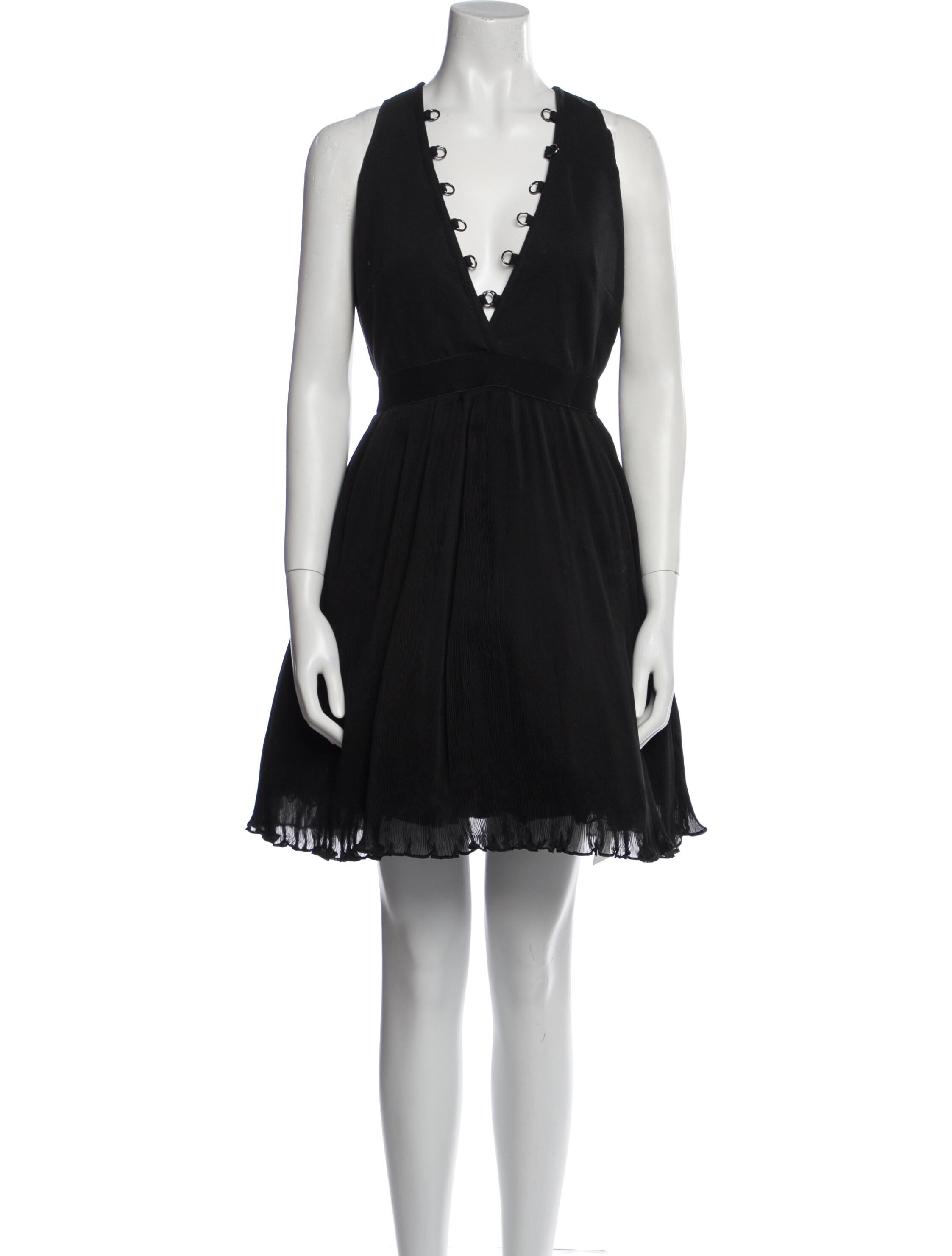 Manoush V-Neck Mini Dress