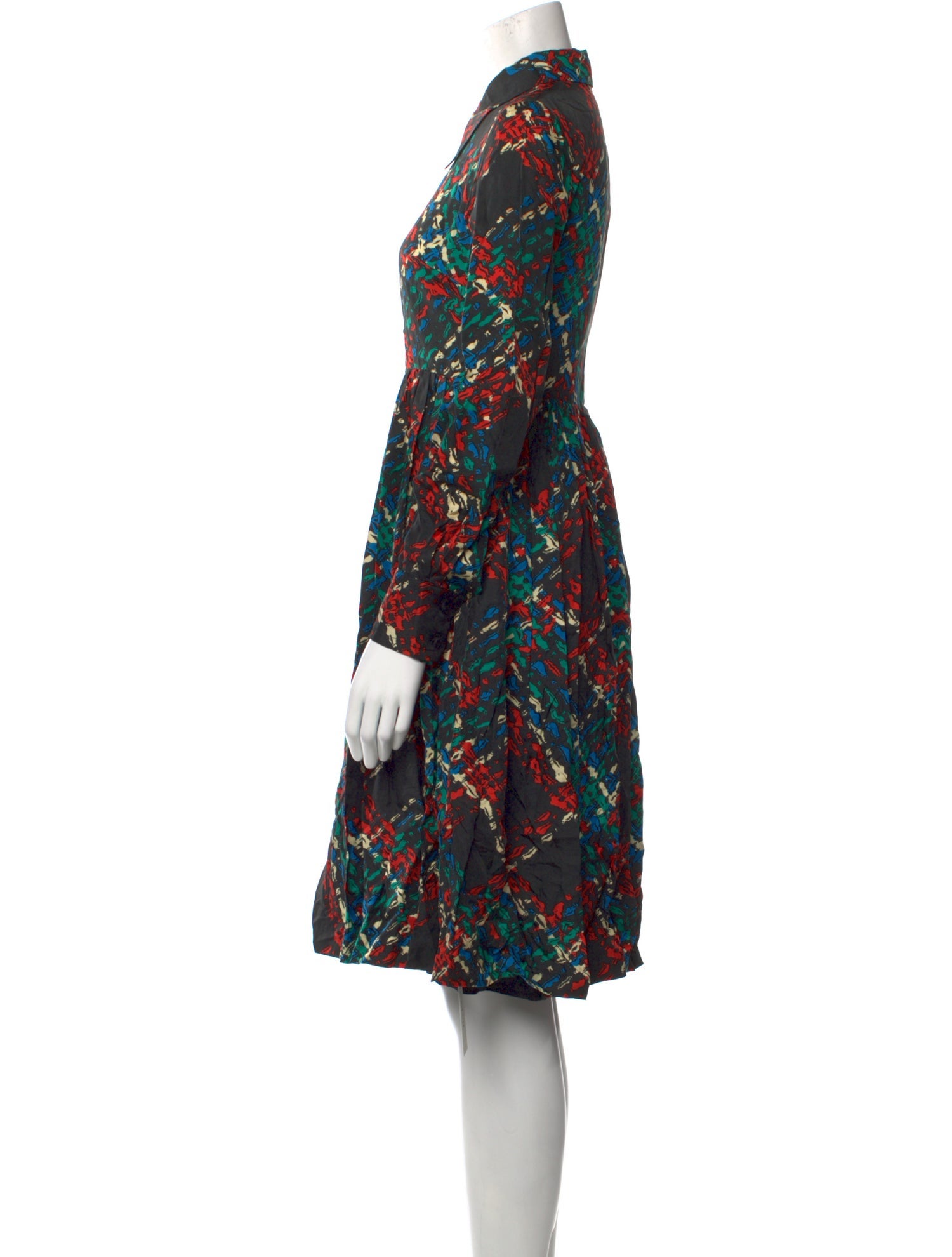 Manoush Silk Knee-Length Dress