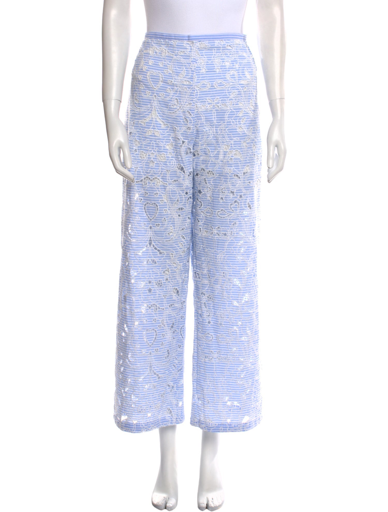 Manoush Striped Wide Leg Pants