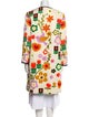 Manoush Wool Printed Trench Coat