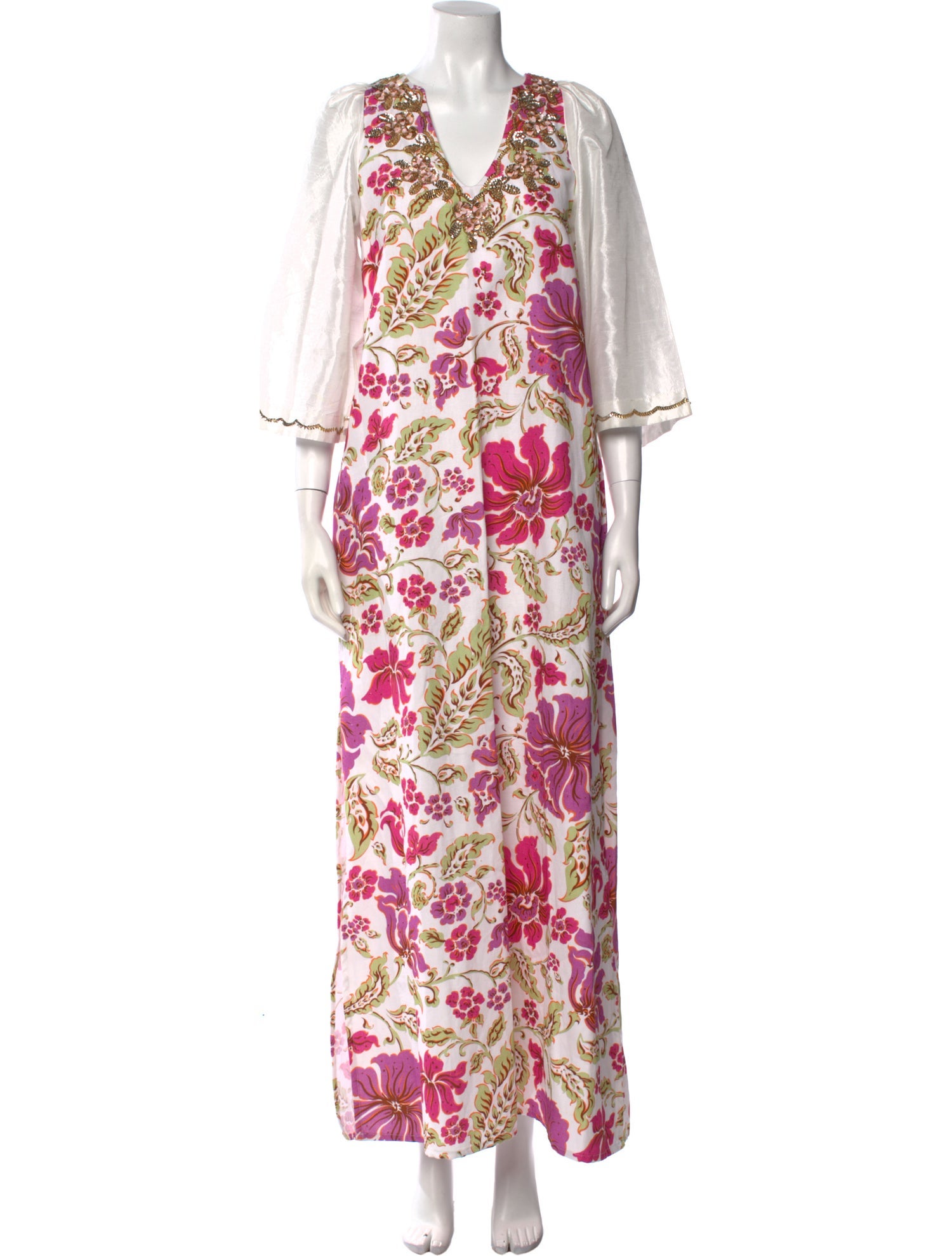 Manoush Printed Long Dress w/ Tags