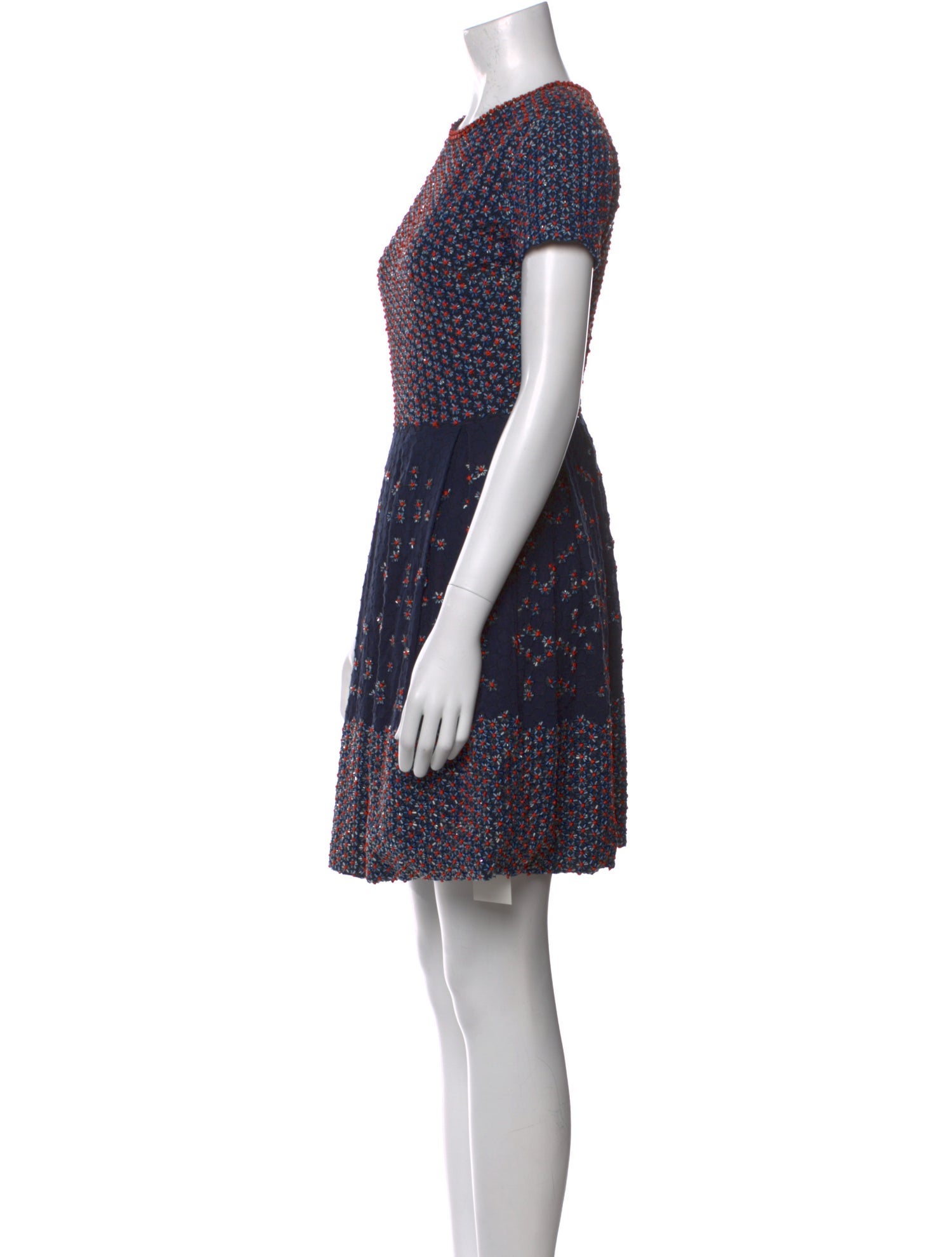 Manoush Floral Print Mini Dress