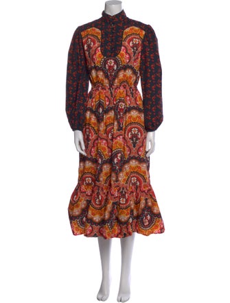 Manoush Printed Long Dress