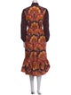 Manoush Printed Long Dress