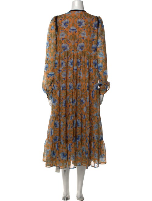 Manoush Floral Print Knee-Length Dress