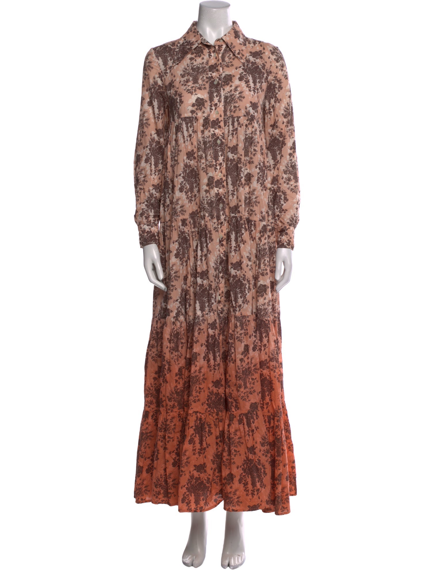 Manoush Floral Print Long Dress